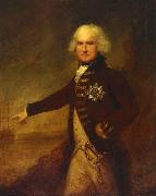Lemuel Francis Abbott Admiral Alexander Hood Sweden oil painting artist